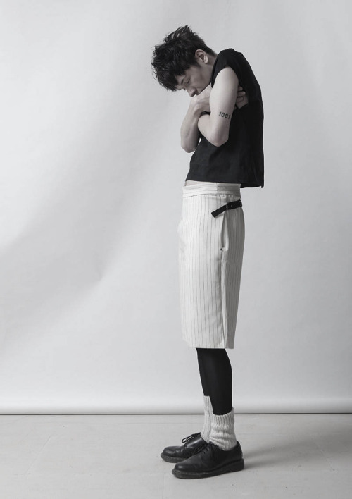 whatisajanis:  Ringo Lukas for Max Jolivet “Undergraduate Collection”