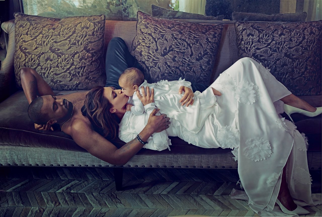 vogue:  Kim Kardashian West is pregnant! Photographed by Annie Leibovitz, Vogue,