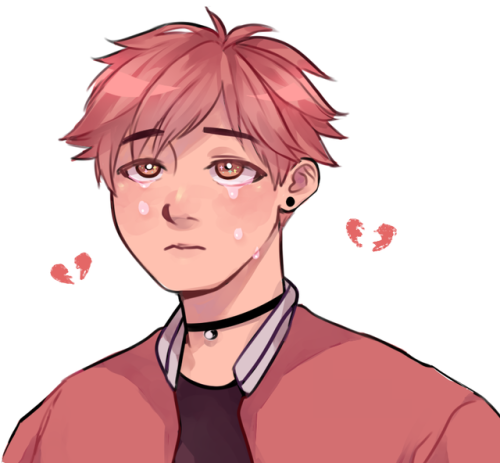 he’s leo and he likes chokers and dying his hair