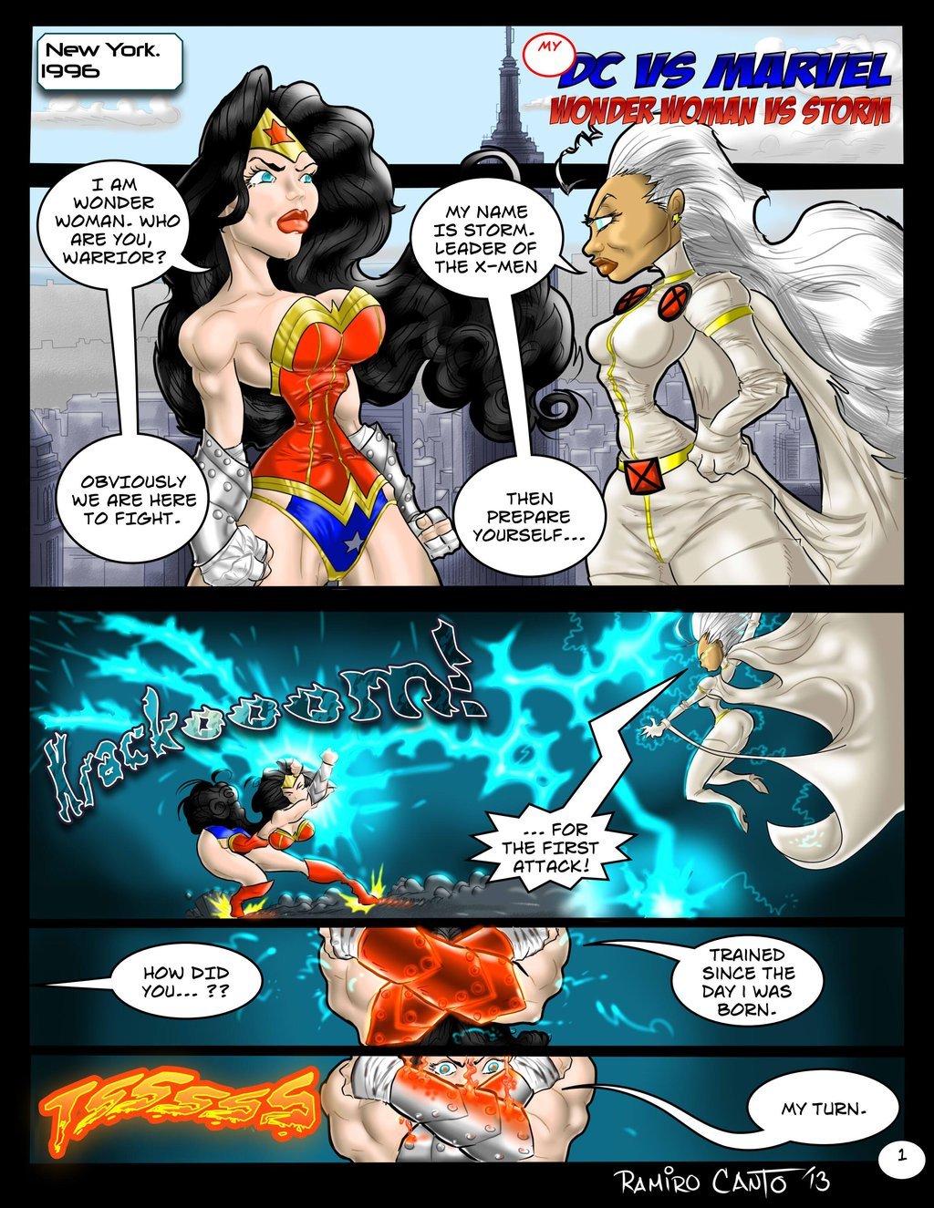 Ororo Munroe aka Storm "I...was kind of crazy, wasn't I ...