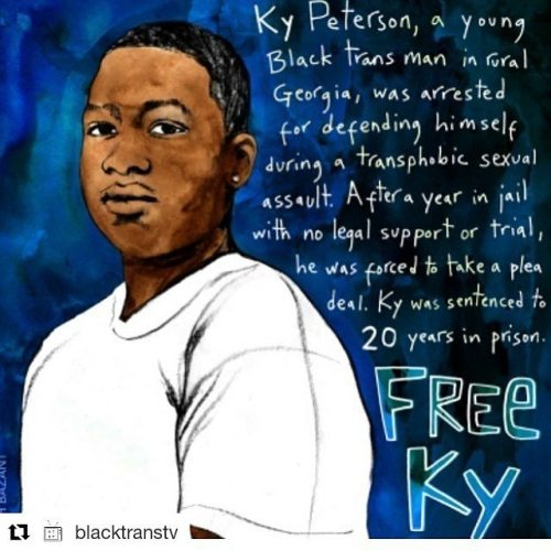 #Repost @blacktranstv (@get_repost)・・・✊‼️ #KyPeterson - On October 28, 2011 Ky Peterson made a decis