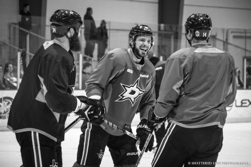 shattered-lens-photography:Tyler Seguin, Jordie Benn &amp; Jamie Benn   12.30.16