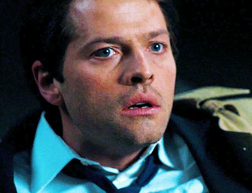 skyborneveggie:Castiel after Dean saves him for the first time.