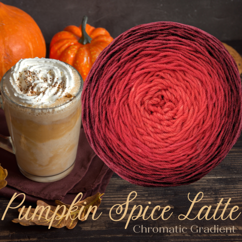 Pumpkin Spice Lattes are back in your favorite coffee shops, so why not celebrate with a gradient ca