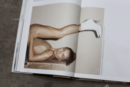 Self Service 45. Photo by Ezra Petronio. Balenciaga Boots.