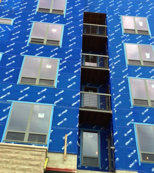 Tenement Under Construction, Bethesda, Maryland, 2014.