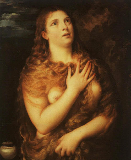 TIZIANO Vecellio (Penitent Mary Magdalene).