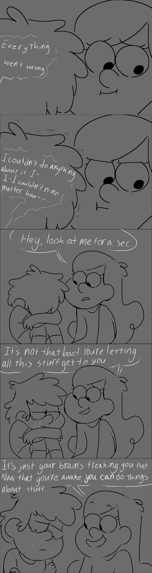purplethinks:  I started this comic as a mere vent from exam stress, and then it