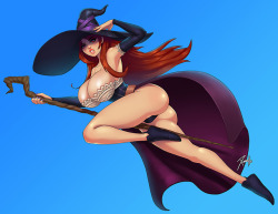   Sorceress  One More Version On Twitter  Patreon | Twitter | Deviantart | Pixiv