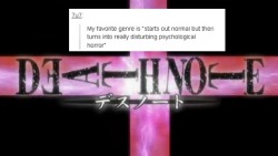 thecastielswingslove:  Death Note + textposts