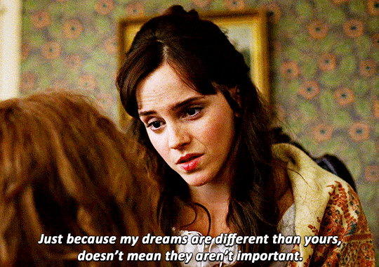 movie-gifs:Emma Watson as Meg March in Little Women (2019) dir. Greta Gerwig