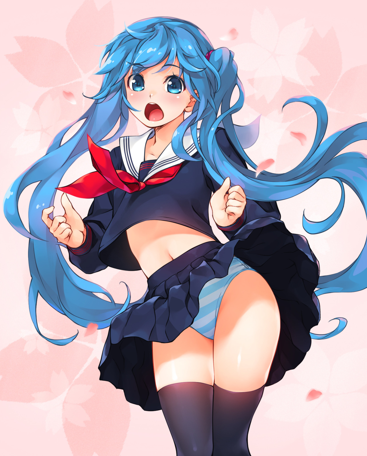 caskitsune:  ハルノカゼ | わっちー※Permission was granted by the artist