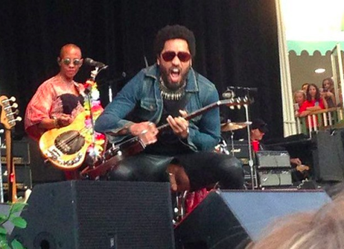 XXX dickslips:  OMG LENNY KRAVITZ’S DICK POPPED photo