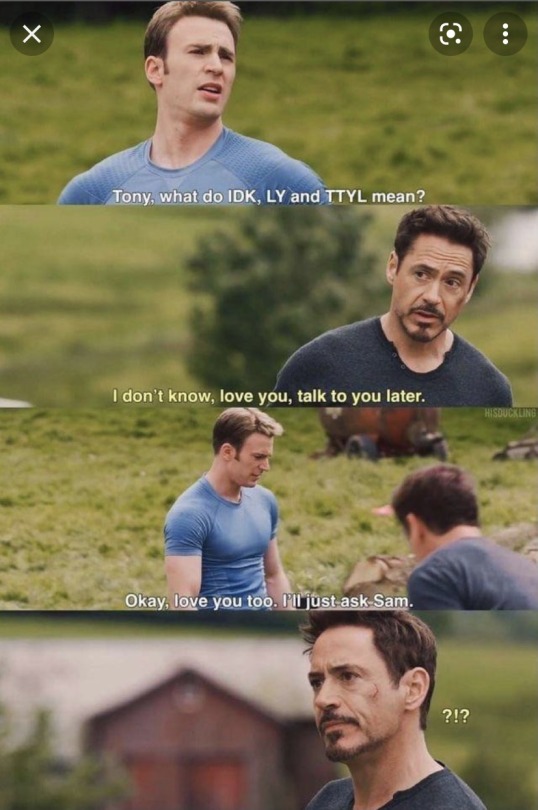 Got To Love A Good Healthy Conversation Between The Avengers Leaders.