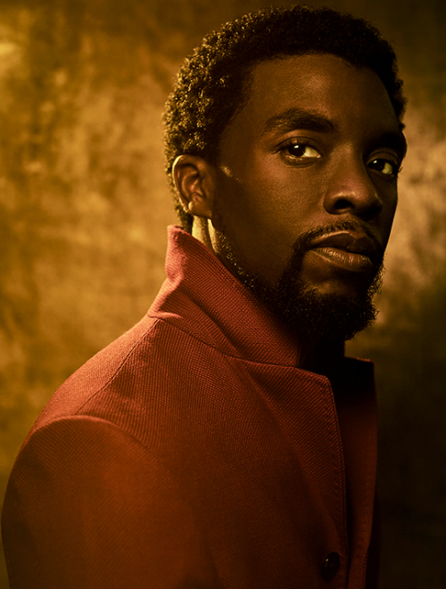 theavengers: Chadwick Boseman photographed by Maarten de Boer for American Way