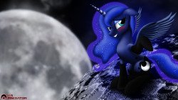 darkponyspirit:  2013 - Princess Luna - Hearts and Hooves Day