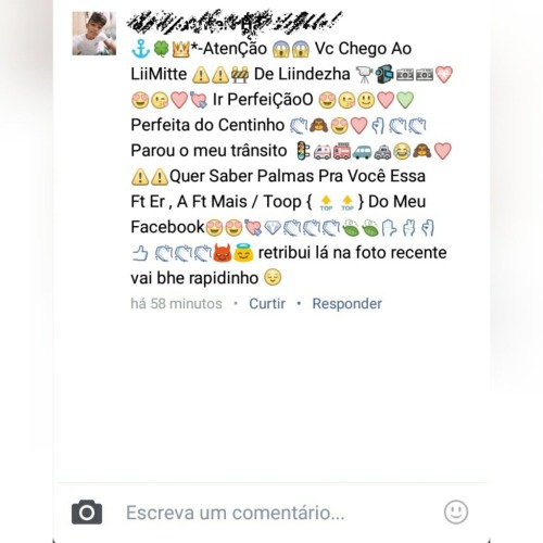 razoesparalargarofacebook:Razão #140 atenção vc chegou ao limite de emojis em uma mensagem