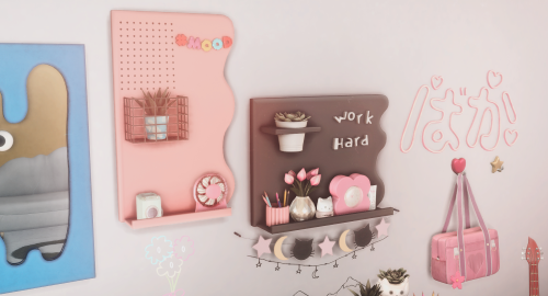 ꧁StudyRoom Set + Cinnamoroll Set꧂22 items.Functional!BGC.2k texture maps.Mostly low/medium polycount