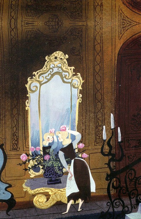 capturingdisney:  Concept art by Mary Blair for Cinderella (1950)  