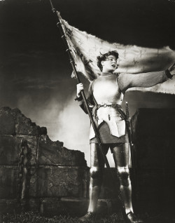 lottereinigerforever: Ingrid Bergman as Joan of Arc