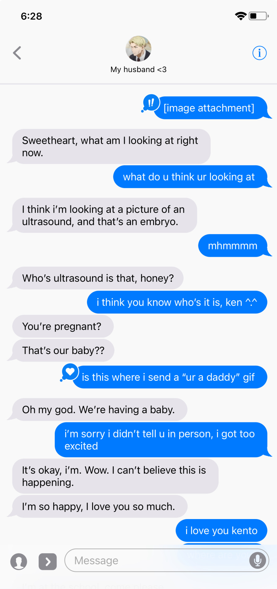 Sending Them An Ultrasound To Tell Them Youre Pregnant