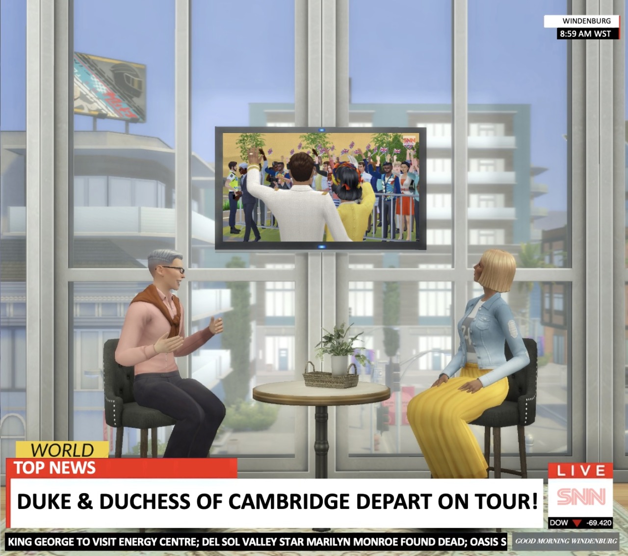 The Royal Sims House Windsor : Anderson Cooper: It’s finally here! The...