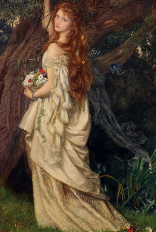Ophelia By Arthur Hughes (1865)