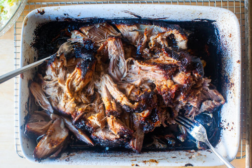 Crispy Oven Pulled Pork Click here for the recipe!Click here formore recipes like this one!