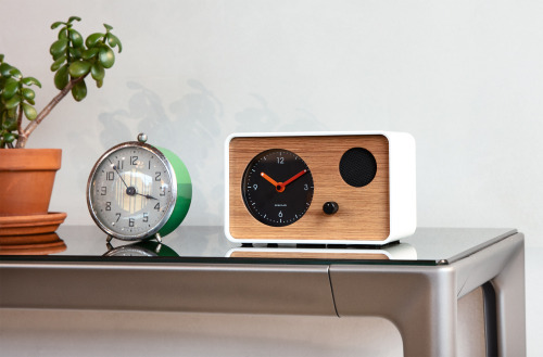 itscolossal:OneClock: A Modern Take on the Analog Alarm Never Plays the Same Melody Twice