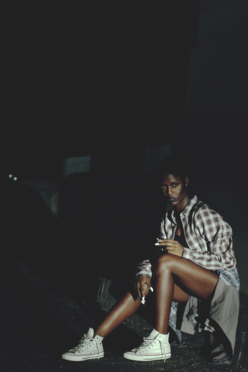 passaxpassa: Jodie Smith &amp; Shaun Ross by Naomi Shon source | more on tumblr Jodie Smith &