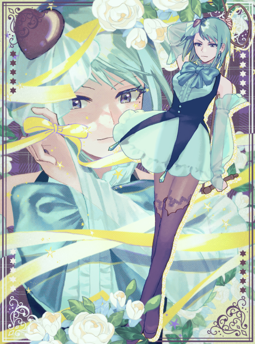 I Drew Franziska Again In Her Outfit From The Collaboration Cafe At The Time Of The 20th Anniversary…