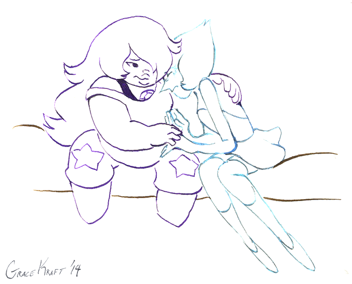 gemslashstashcache:  Had this sitting in drafts on my art blog for ages, figured