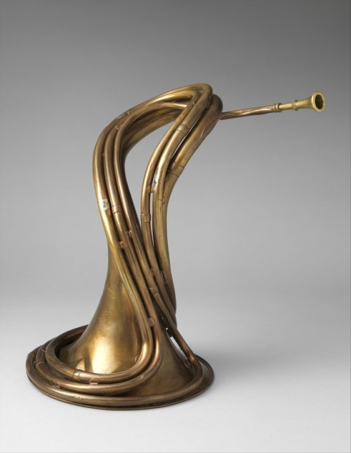 Cornet-trompe, ca. 1862attr. Alphonse Sax (Belgium)- Materials: Brass- Length: 33.9 cm- Other Notes: