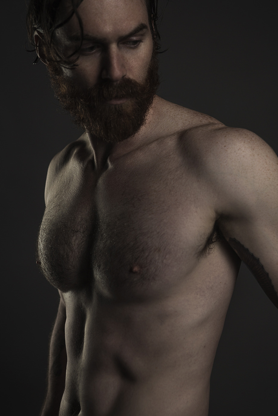 leonardpage:  re-growth.Self-portraits by Leonard Page