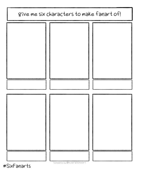 enlo! i got nothing to do so feel free to request any chara n comment below 