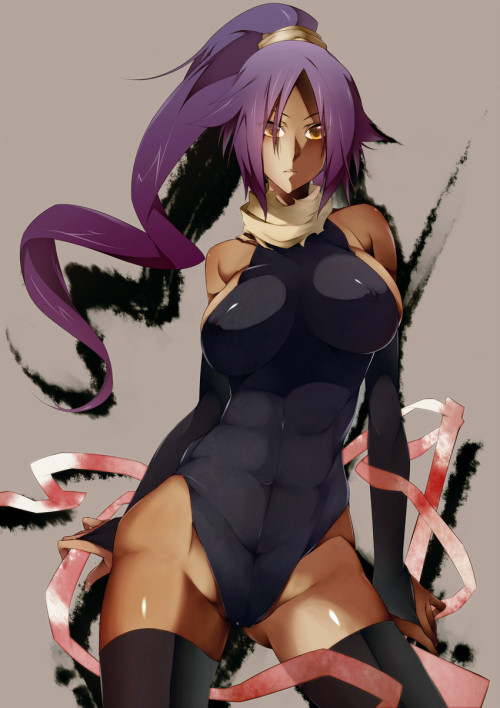 (via #r_18 shihouin yoruichi (bleach))