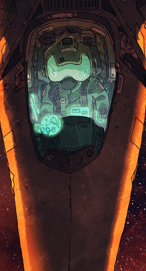 blackyjunkgallery:  you are not alone in space 