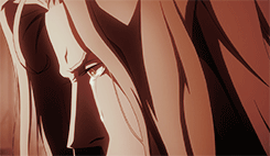 crycarrot:Alucard, they called me. The opposite of you. Mother never liked that. Did you know that? 