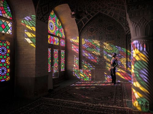 Nasir al-Mulk mosque, Shiraz, Iran. Photograph by Miguel Quental, National Geographic Your Shot.