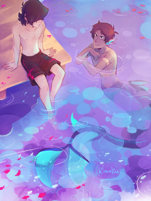 having some fun with backgrounds and mermaid aus :^)