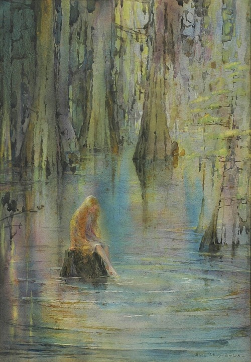 fleurdulys:  The Mystic Cypress - Alice Ravenel Huger Smith