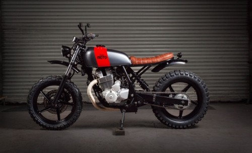 Porn photo caferacerpasion:  Honda CBF250 Street Tracker