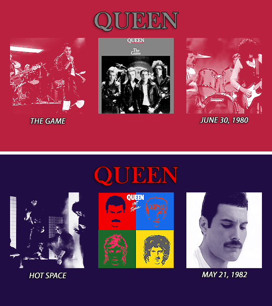 mrbadguymercury:QUEEN ALBUMS 1973-1991