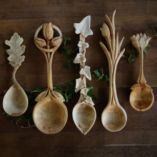 Porn Pics voiceofnature:  Amazing woodcarved spoons