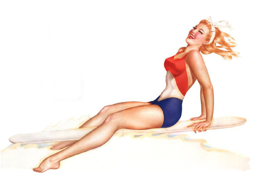 Comic book pin up girls