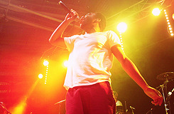 Childish Gambino performs at Big Day Out in Sydney, Australia. - 18th Jan 2013.