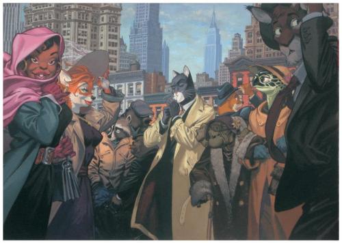 xombiedirge:  Blacksad by Juanjo Guarnido 