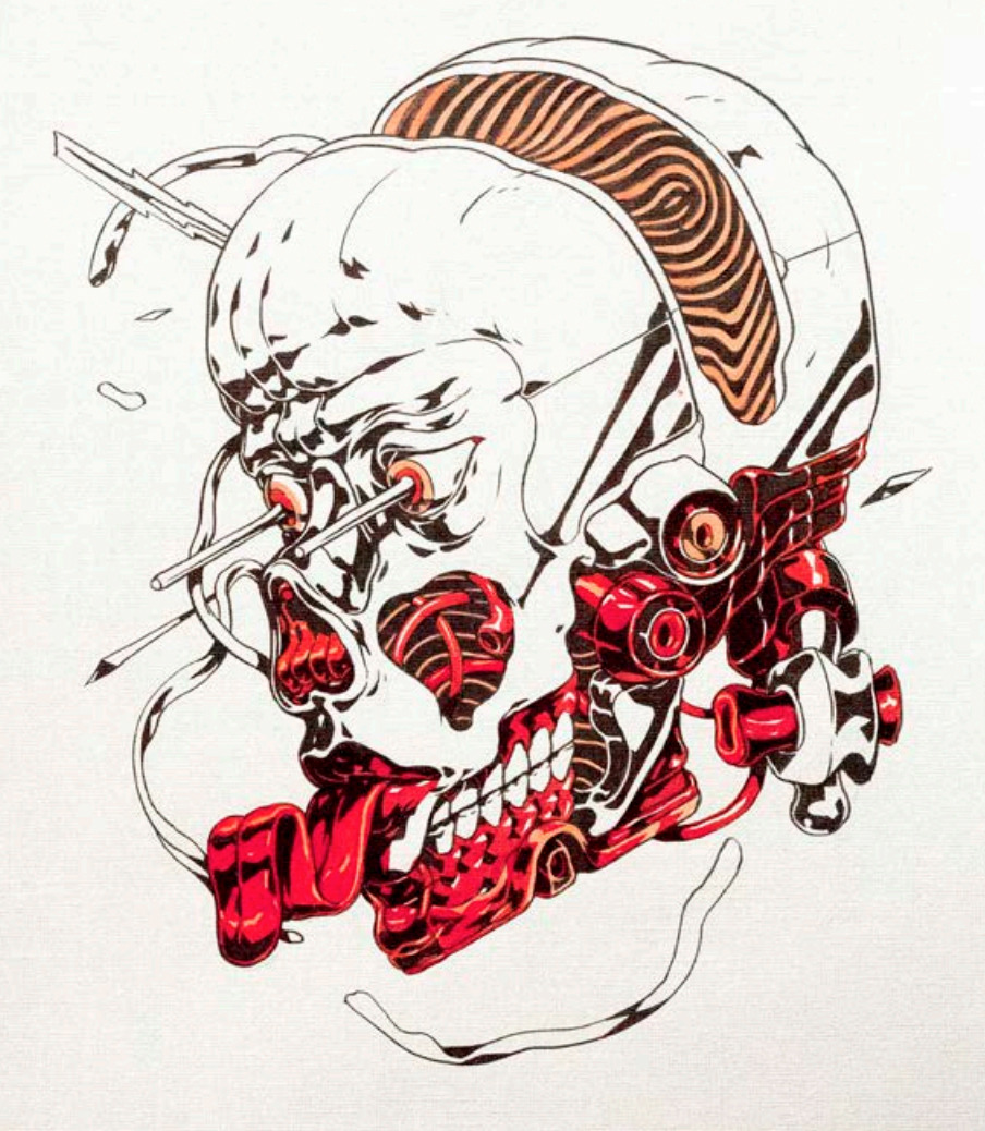 supersonicart:  Smithe for “Devolution” at FIFTY24SF.Several works of art by