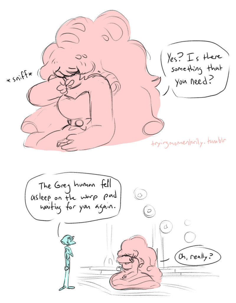 tryingmomentarily:  thinking about rose and corrupted/broken gems 