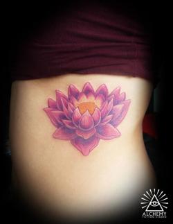 fuckyeahtattoos:  My pretty little lotus